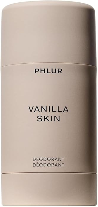 PHLUR Vanilla Skin Natural Deodorant - 48 Hour Odor Protection Natural Baking Soda Free & Aluminu... | Amazon (US)