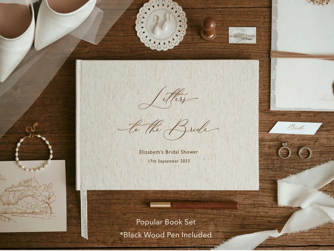 Custom Letters to the Bride Scrapbook, Hen Do Scrapbook, Bridal Shower Album Gifts, Wedding Keeps... | Etsy (US)