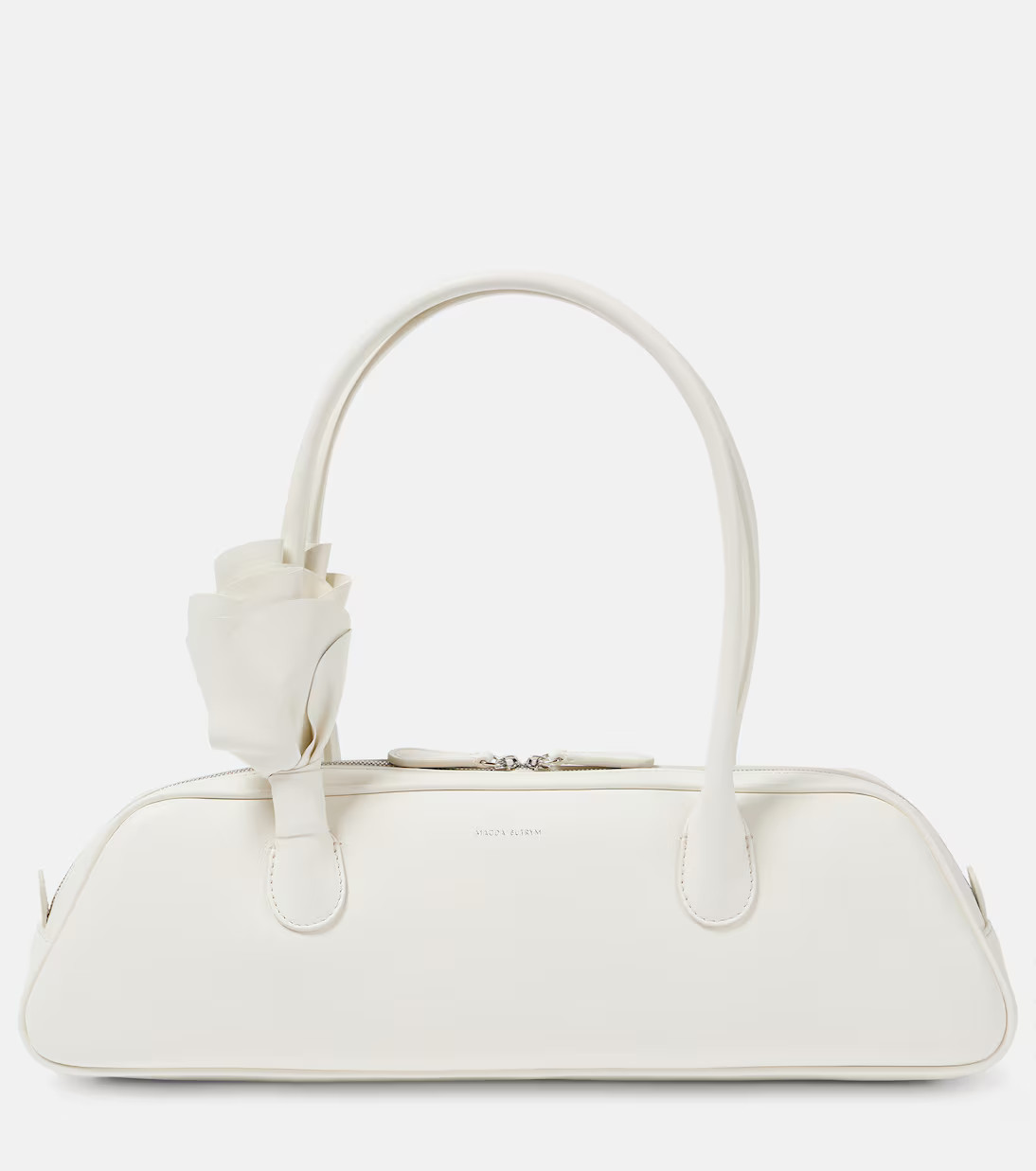 Brigitte floral-appliqué leather shoulder bag | Mytheresa (UK)