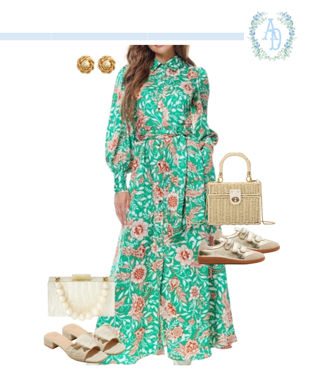 Baby/Bridal Shower Look 

 