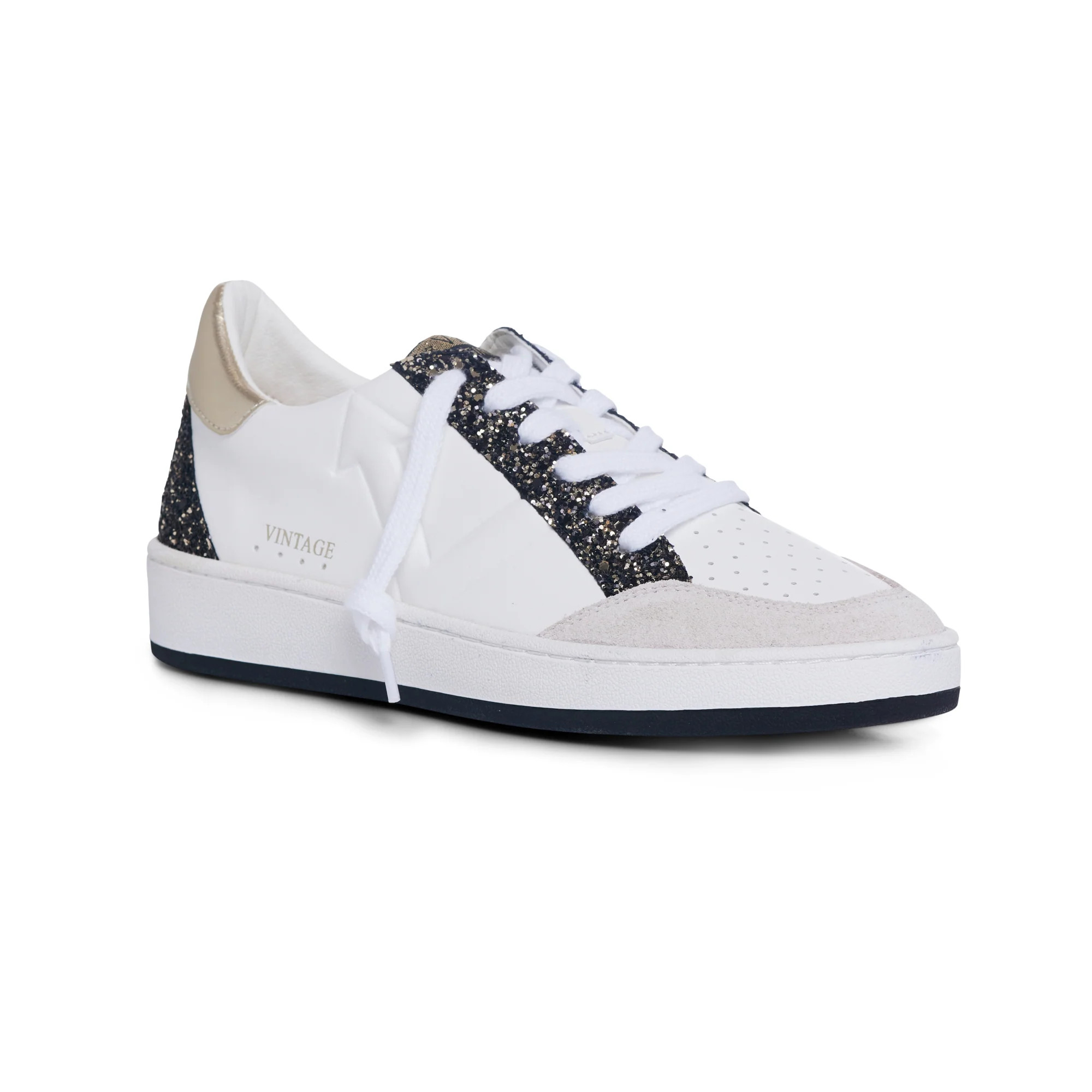 NEAR - WHITE BLACK GLITTER MULTI | Vintage Havana