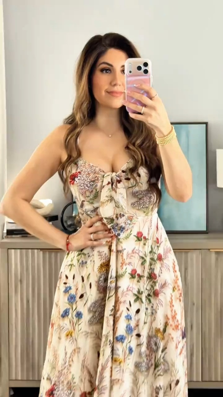 Such a sweet little spring dress 🌸 The wildflower print is so pretty and feminine! 

 #LTKSeasonal #LTKBeauty #LTKTravel