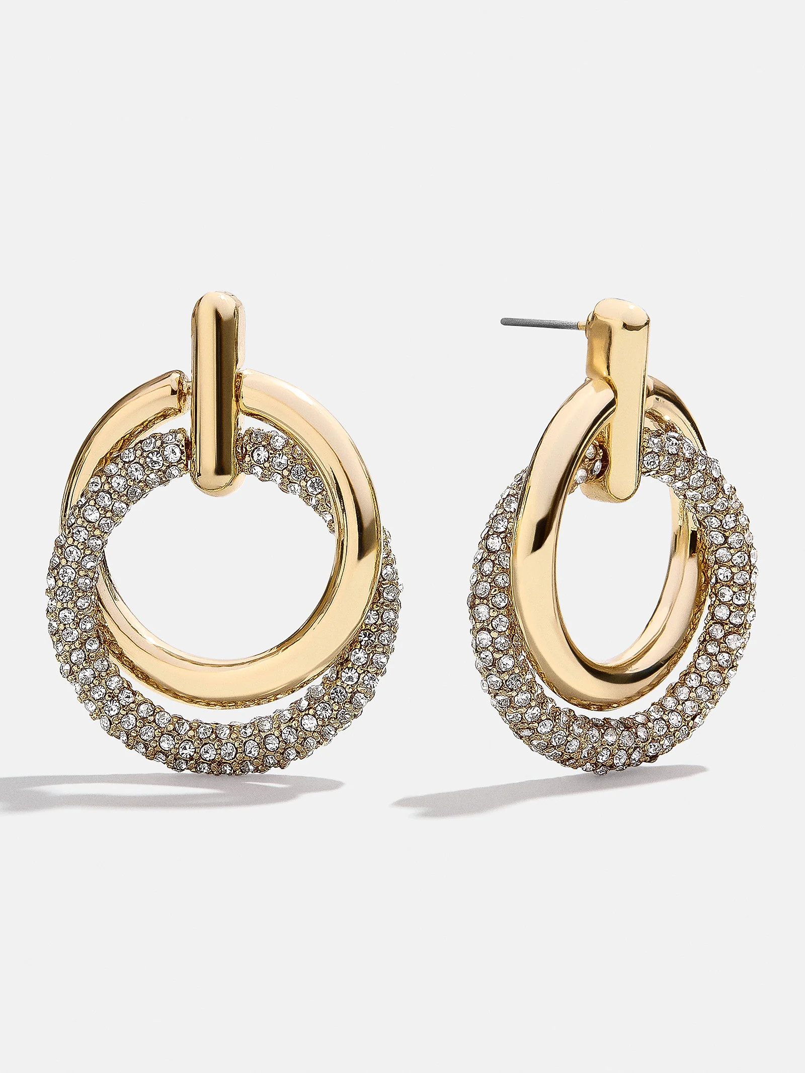 Sandra Gold Statement Earrings - Sandra Earrings | BaubleBar