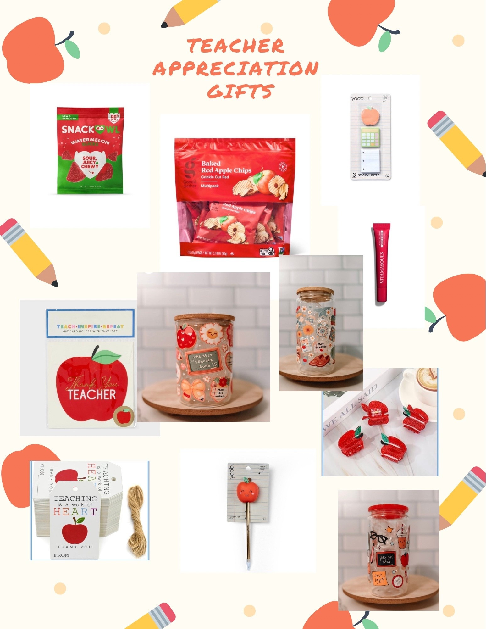 Teacher appreciation week gift ideas! 

#LTKKids #LTKmomlife #LTKSaleAlert