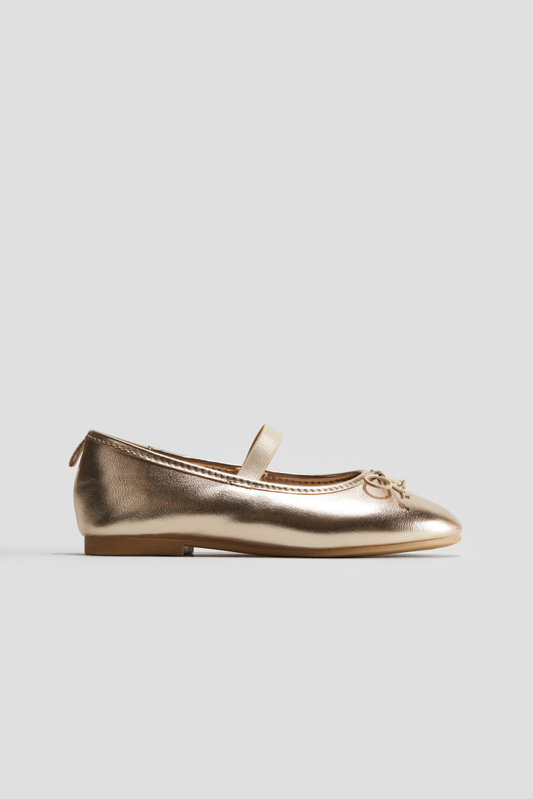 H & M - Ballet Flats - Gold | H&M (US + CA)