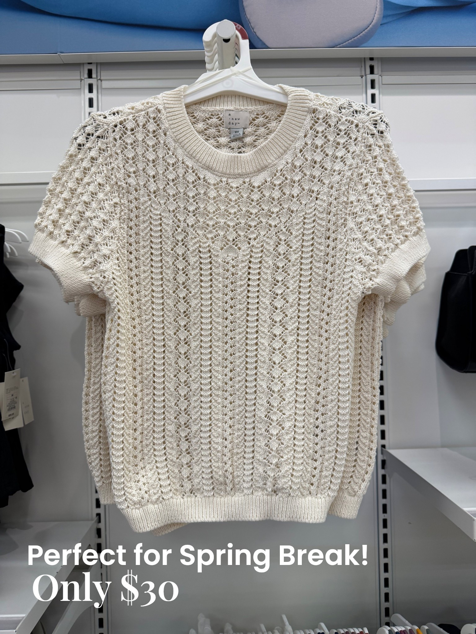 The cutest Spring Break top! I love the linen color on this one and the tight knitting, would pair great with a white tank or even a pop of color for Spring!



#LTKSeasonal #LTKPetite #LTKootd