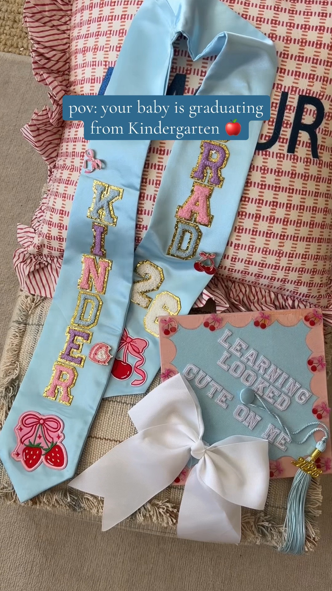 The cute iron on patches are Hobby Lobby!

How did we get here already get here 🥺
I have so many emotions going into this week! I can't believe she'll be graduating from kindergarten, it feels like I just had her remember how nervous I was for her to start kindergarten and she completely blew us away! She has grown so much and I can't wait to see what next year brings her
#amazonfind #craftymom

#LTKmomlife #LTKKids