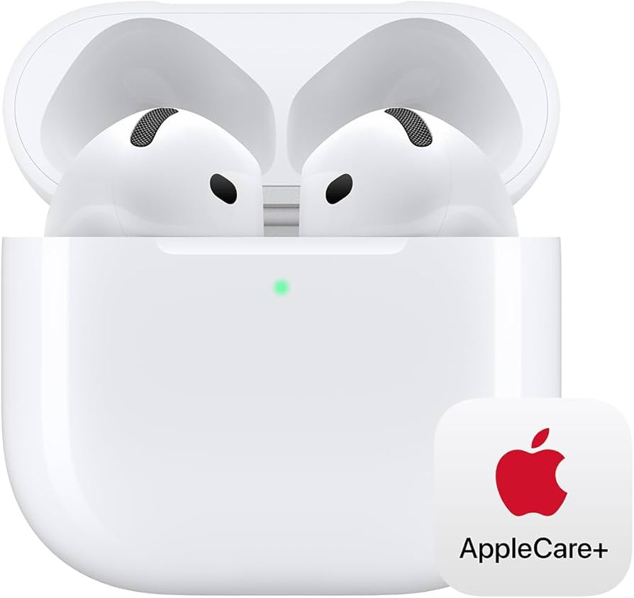 Apple AirPods 4 Wireless Earbuds, Bluetooth Headphones, with Active Noise Cancellation, Adaptive ... | Amazon (US)
