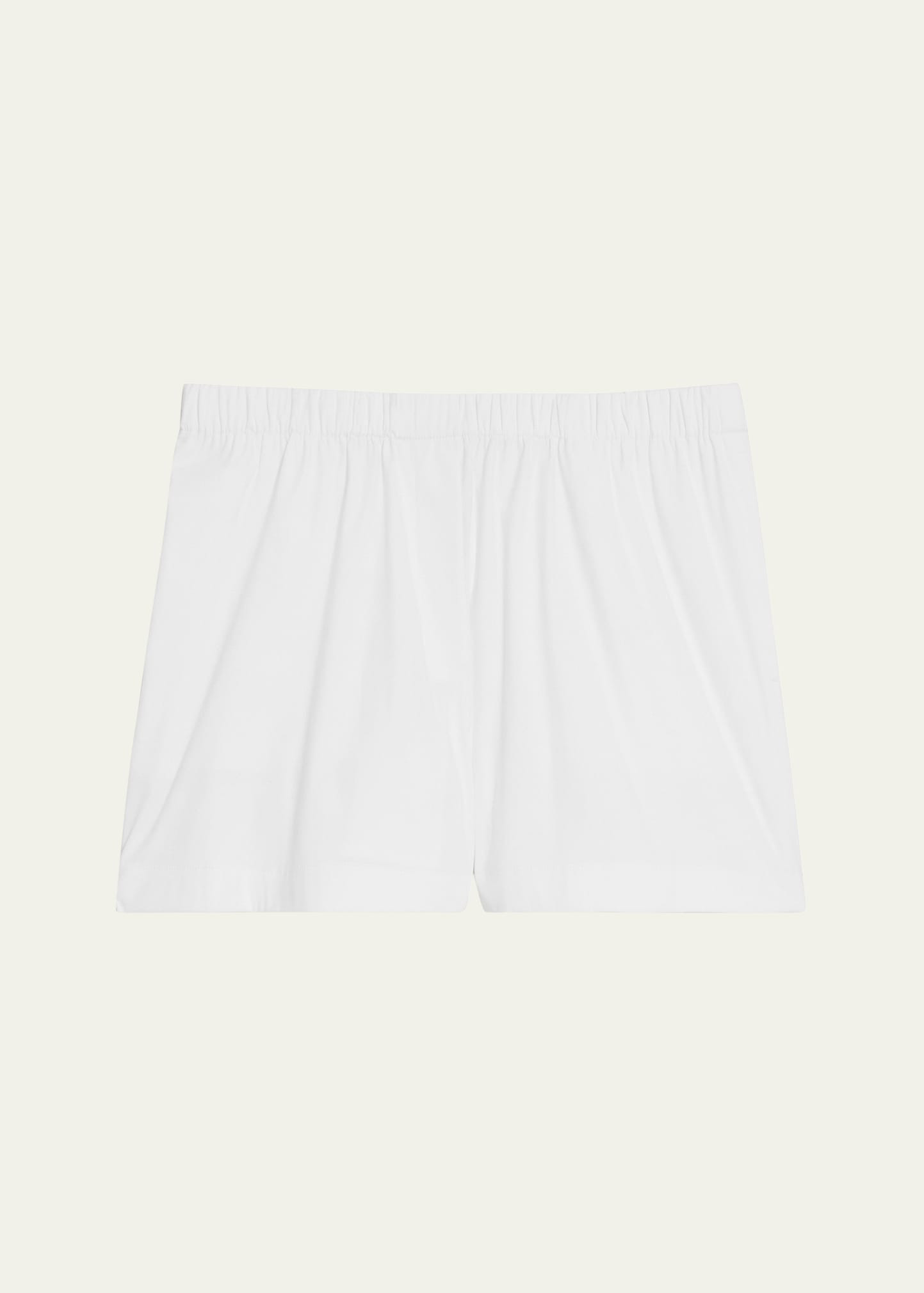 Theory Boxer Stretch Cotton Wide-Leg Shorts | Bergdorf Goodman