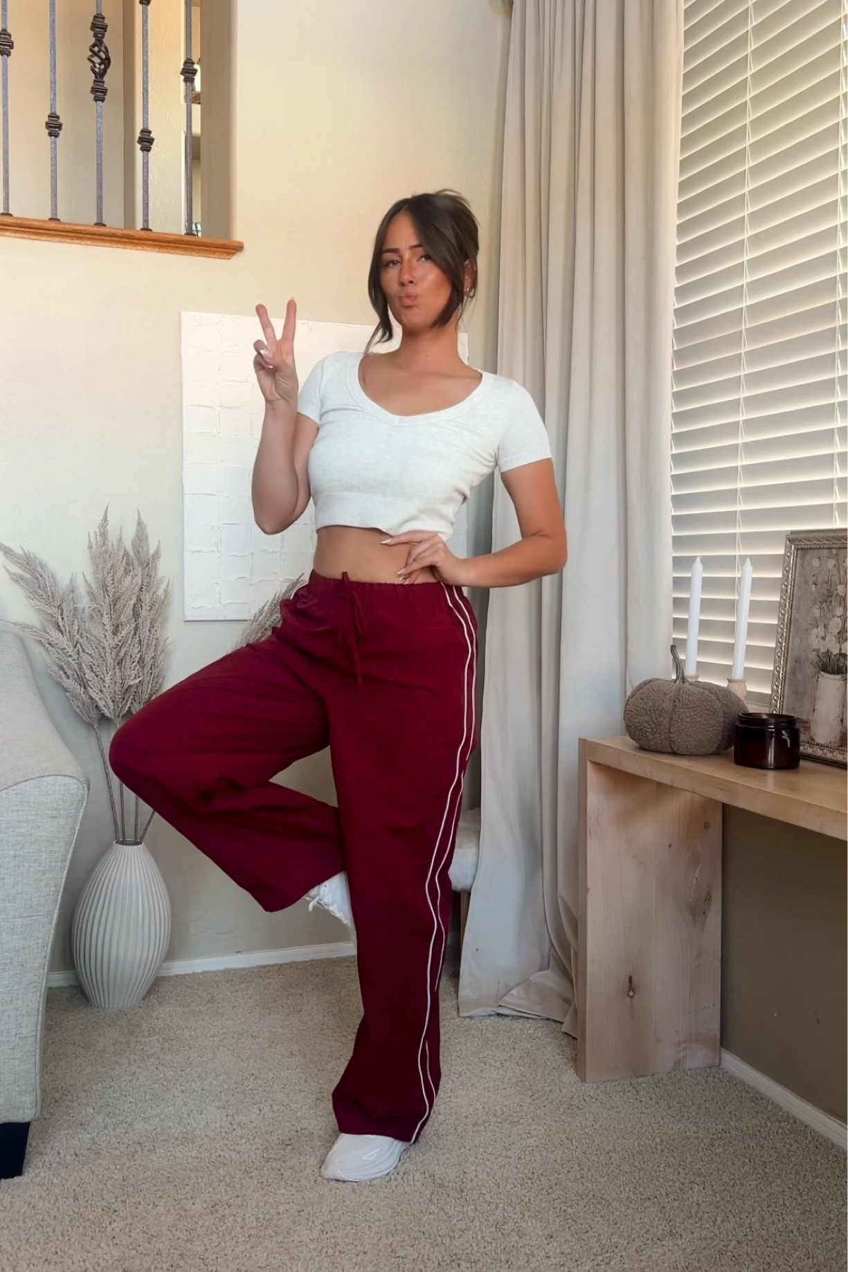 Target sweats in maroon 
Size small 

#LTKActive #LTKFindsUnder50 #LTKStyleTip