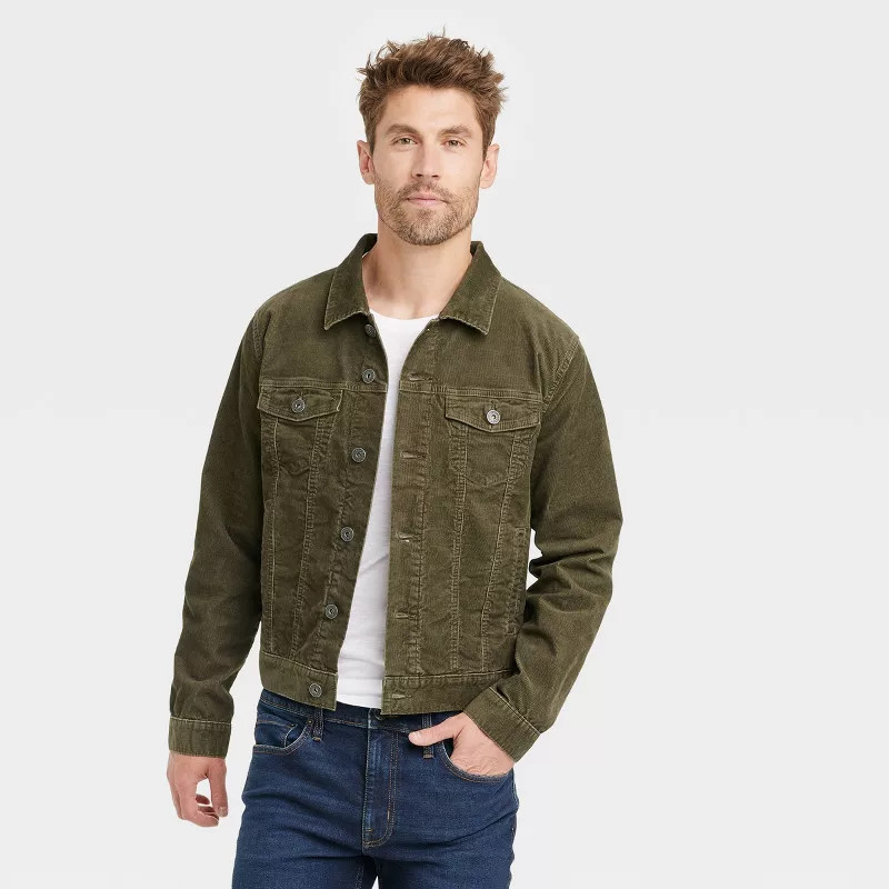 Men's Denim Trucker Jacket - Goodfellow & Co™ | Target