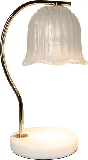 Luze Glass Tulip Shade Candle Warmer Lamp | Nordstromrack | Nordstrom Rack
