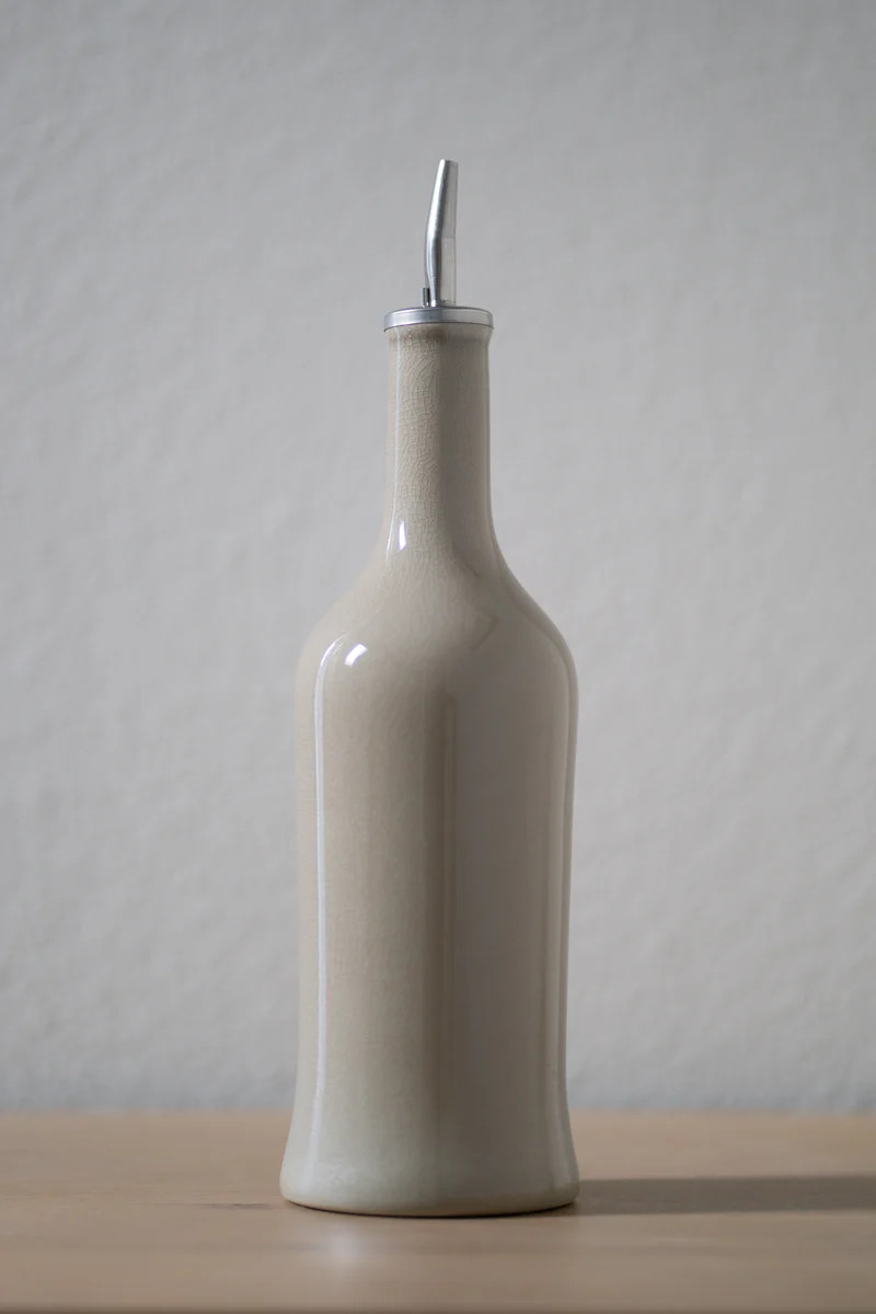 Crackled Stoneware Olive Oil Cruet | Urban Ember