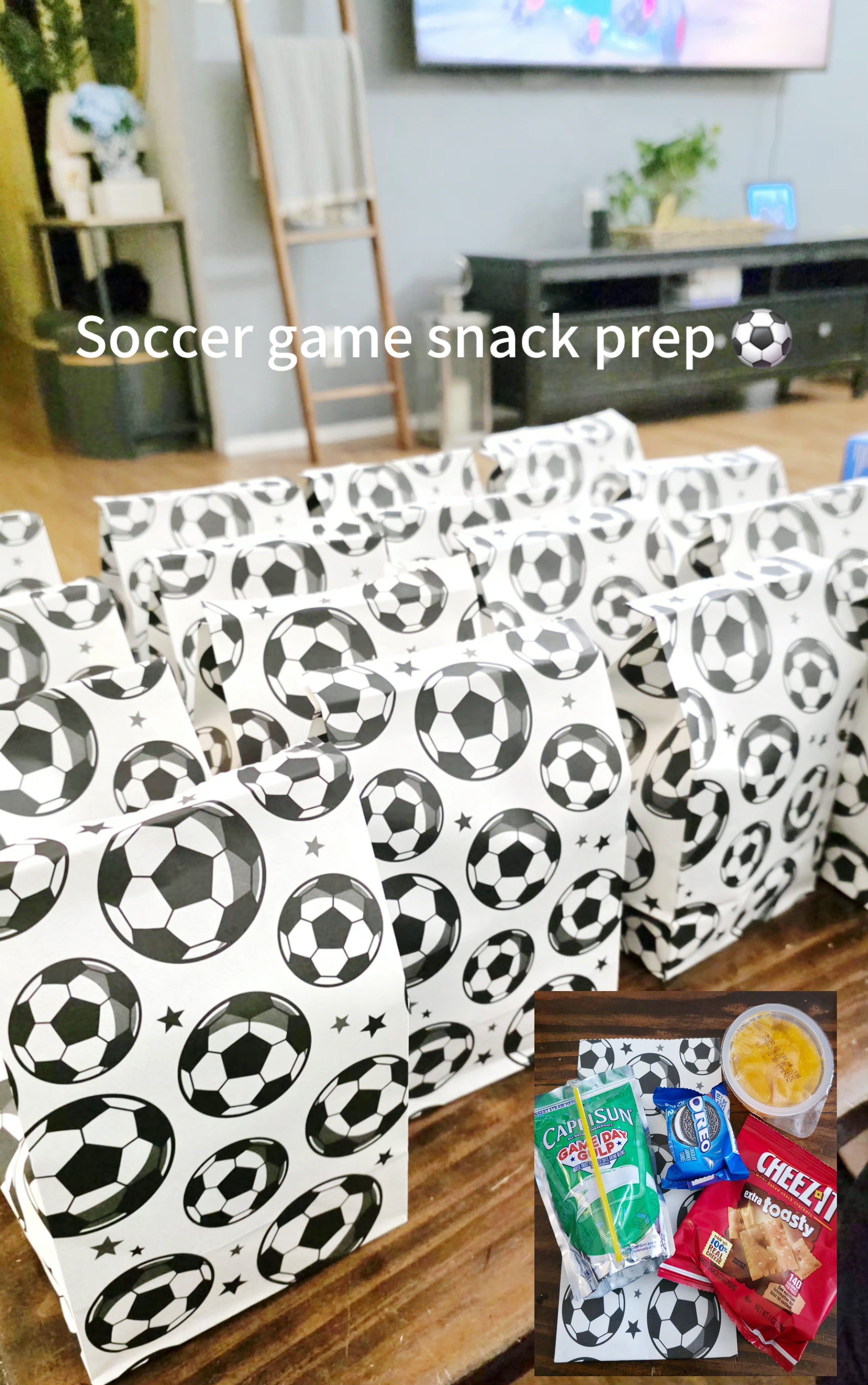 Simple prep for a busy game day ⚽️✨#ltkcreator#liketoknowit#ltkhome#amazonfinds#amazonfavorites#momlife#shoppablecontent#soccermom

#LTKmomlife #LTKdayinmylife #LTKKids
