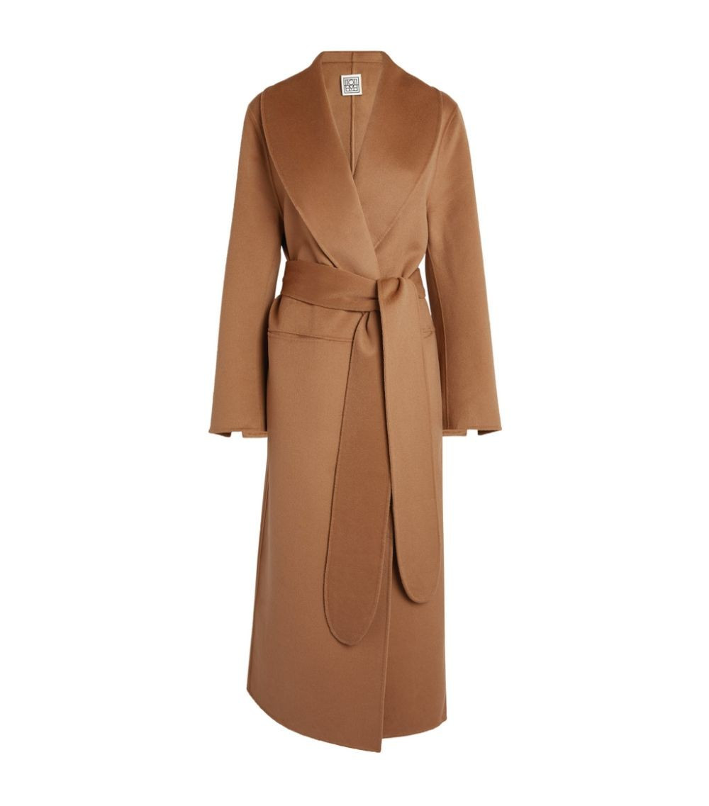 Wool Wrap Coat | Harrods