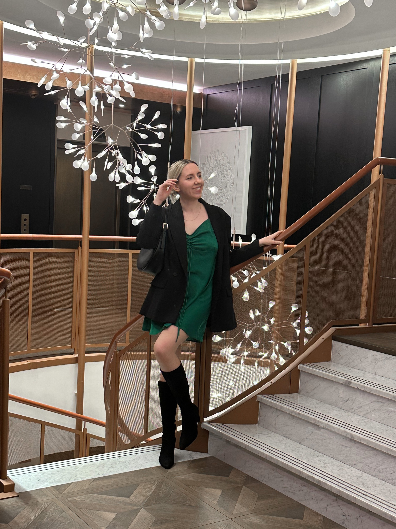 Slip dress + oversized blazer combo

#slipdress #oversizedblazer #kneehighboots #fallboots #blackblazer

#LTKeurope #LTKstyletip