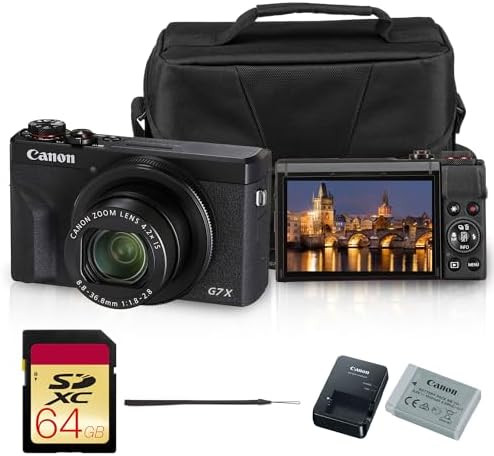 Canon PowerShot G7 X Mark III 20.1MP Digital Camera Vlogging Bundle | For Vlogging & Travel | 20.... | Amazon (US)