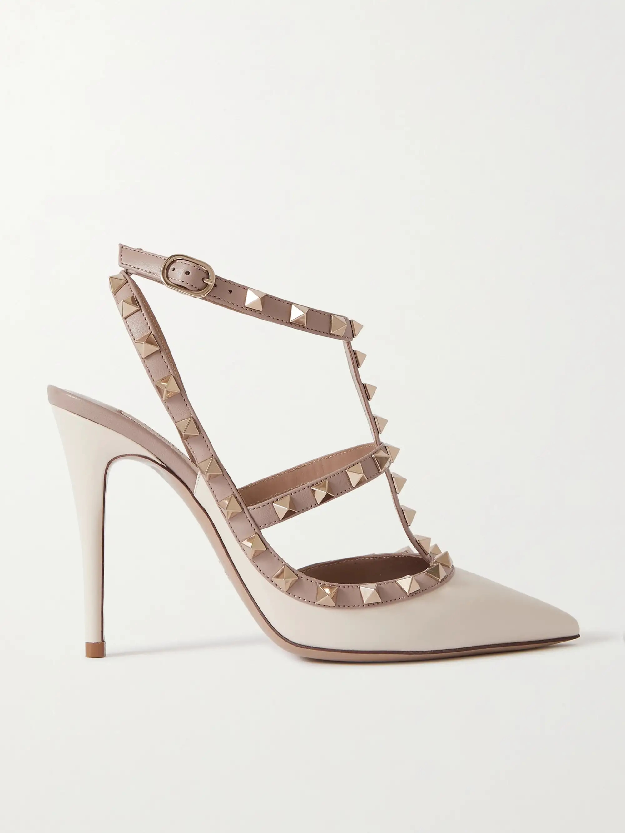 VALENTINO GARAVANIRockstud 100 leather pumps | NET-A-PORTER (US)
