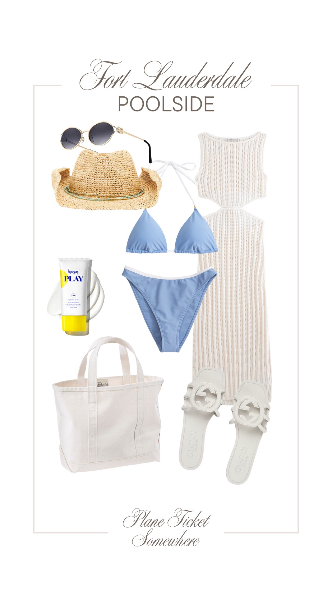 The perfect chic poolside look. 

 #LTKStyleTip #LTKSwim #LTKTravel