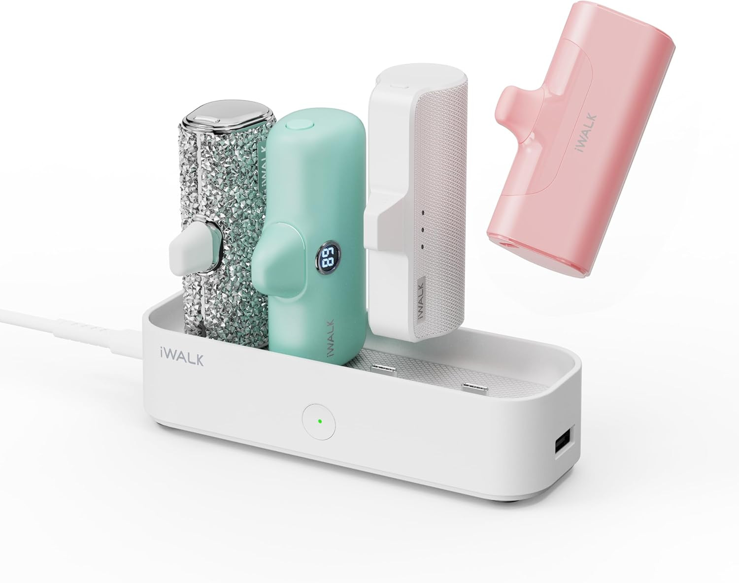 iWALK Charger Station for Portable Charger 4500mAh, 4800mAh, 5000mAh Power Bank for iPhone Chargi... | Amazon (US)