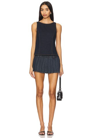Rider Mini Skort in Indigo | Revolve Clothing (Global)