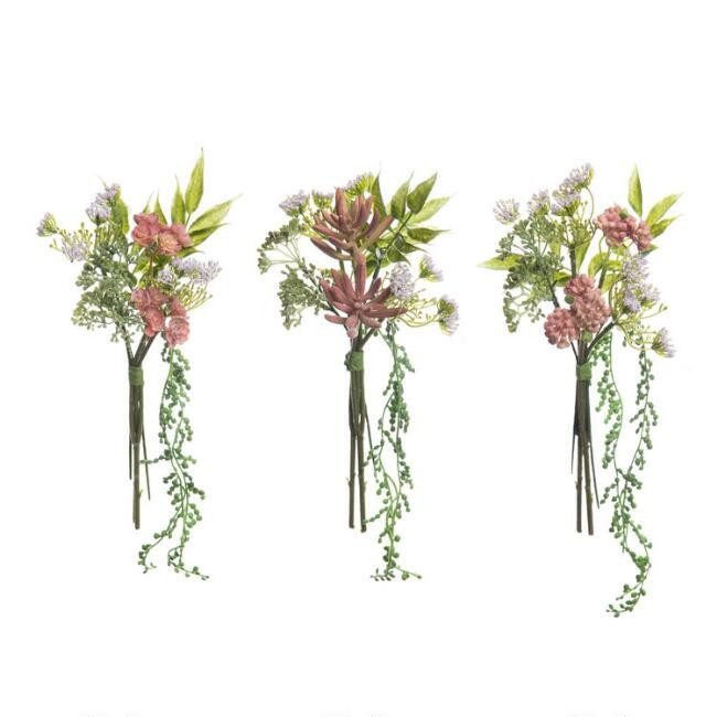 Faux Succulent and Queen Anne's Lace Bundles Set of 3
							var ensTmplname="Faux Succulent and ... | World Market