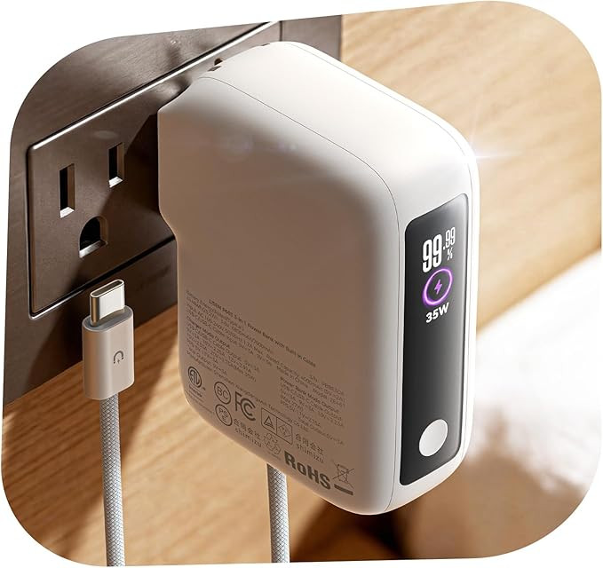 LISEN 35W Super Fast Charger USB Type C Portable Charger for Samsung Galaxy S26 S25 Ultra, 3 in 1... | Amazon (US)