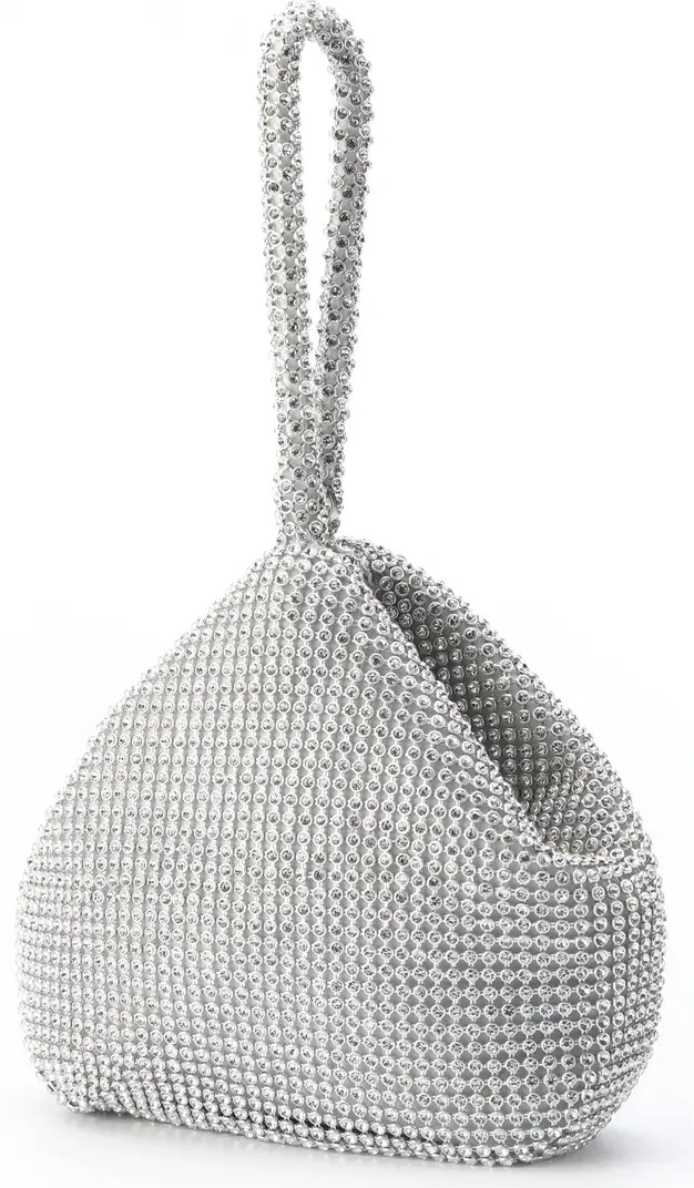 Rhinestone Covered Handle HandBag | Nordstrom