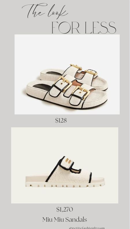 The Look for Less / Spring Sandals 

#LTKstyletip #LTKSeasonal #LTKshoecrush