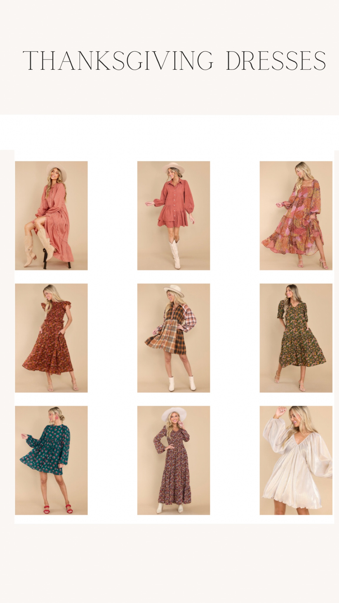 #dresses #thanksgivingdresses

#LTKHoliday