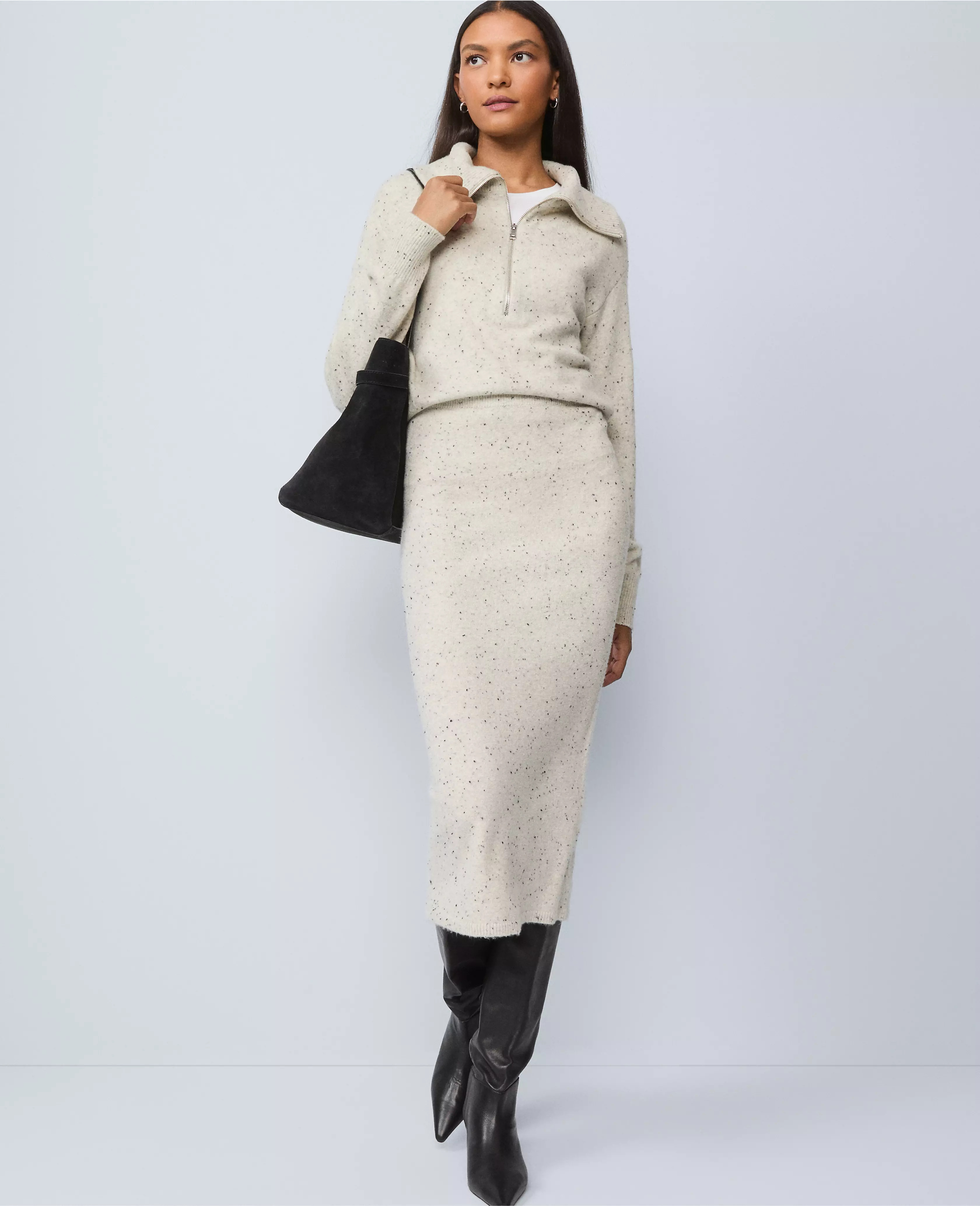 Weekend Collection Sweater Pencil Skirt | Ann Taylor