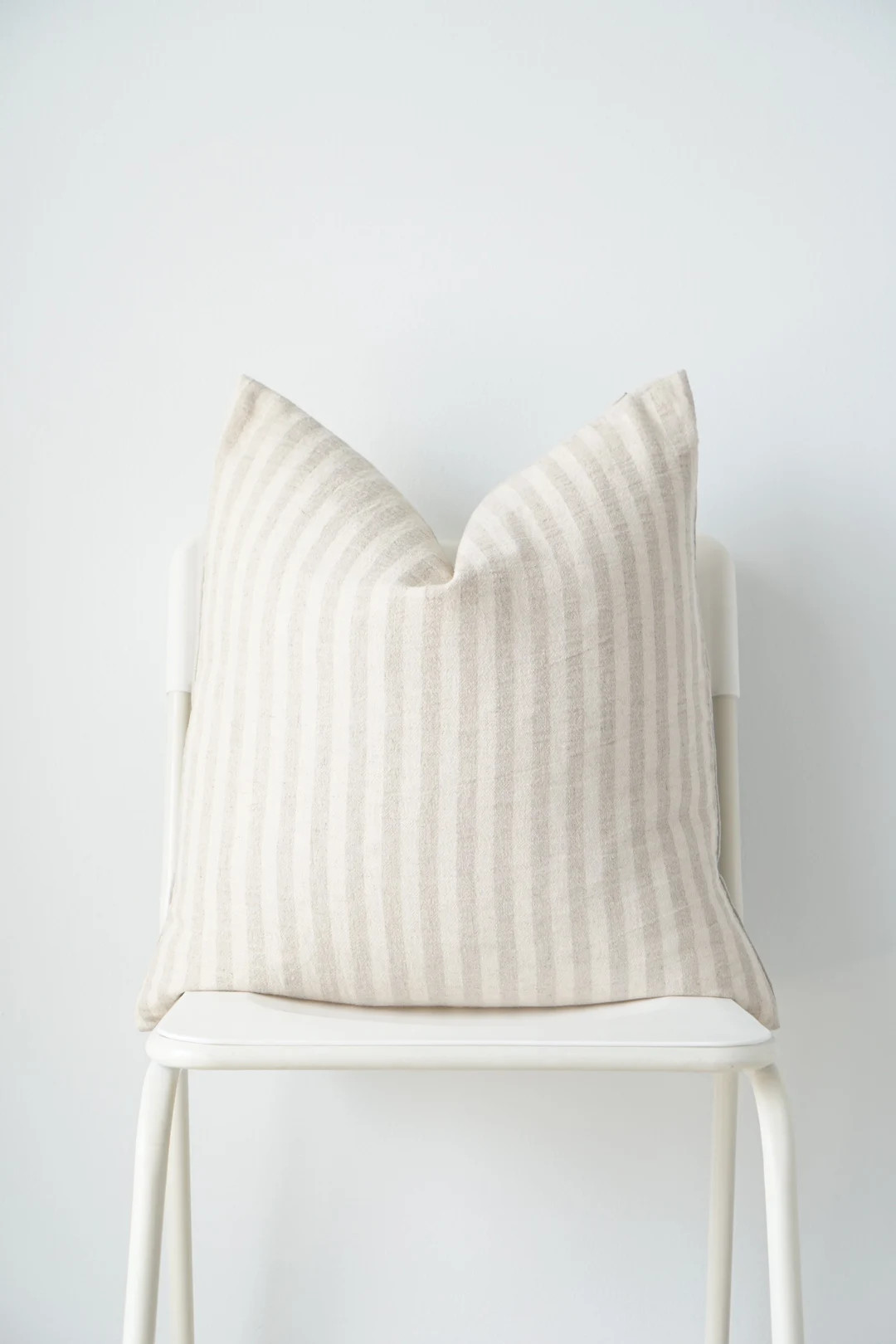 Striped Pillow Cover: Neutral Cream Ivory Hmong Textile (20x20) - Etsy | Etsy (US)