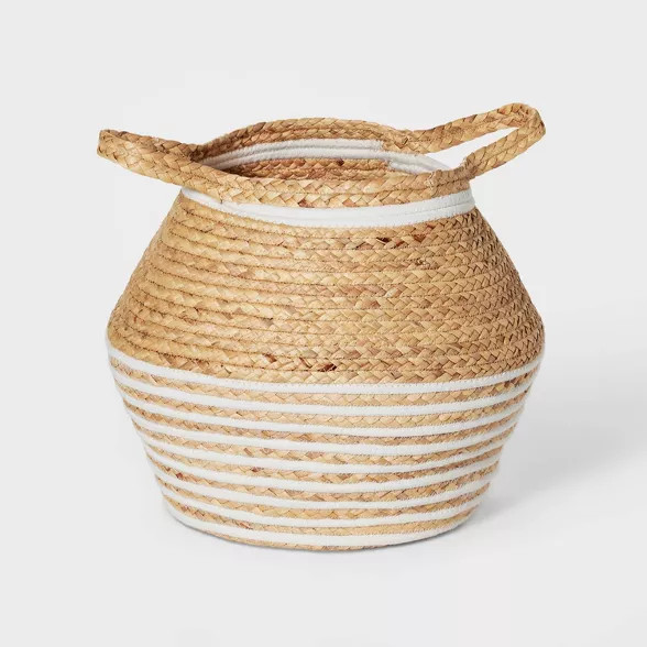 Water Hyacinth and Coiled Rope Storage Bin - Pillowfort™ | Target