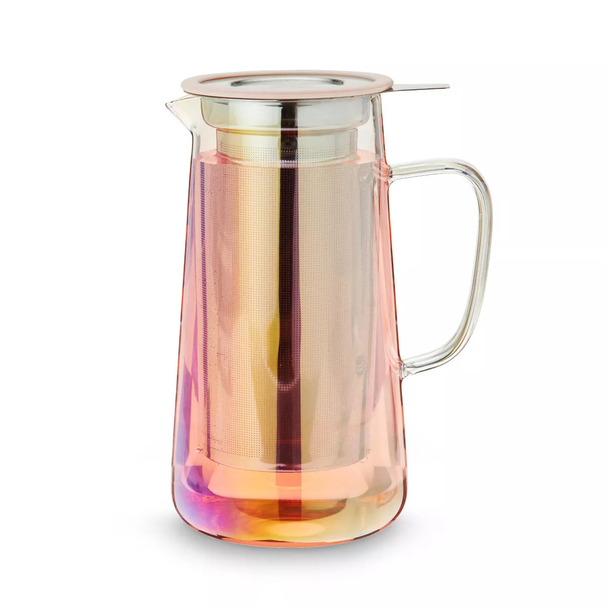 Pinky Up Annika Glass Teapot, Loose Leaf Tea Infuser, Hot Tea or Iced Tea Maker, Teapot, 33 Ounce... | Target