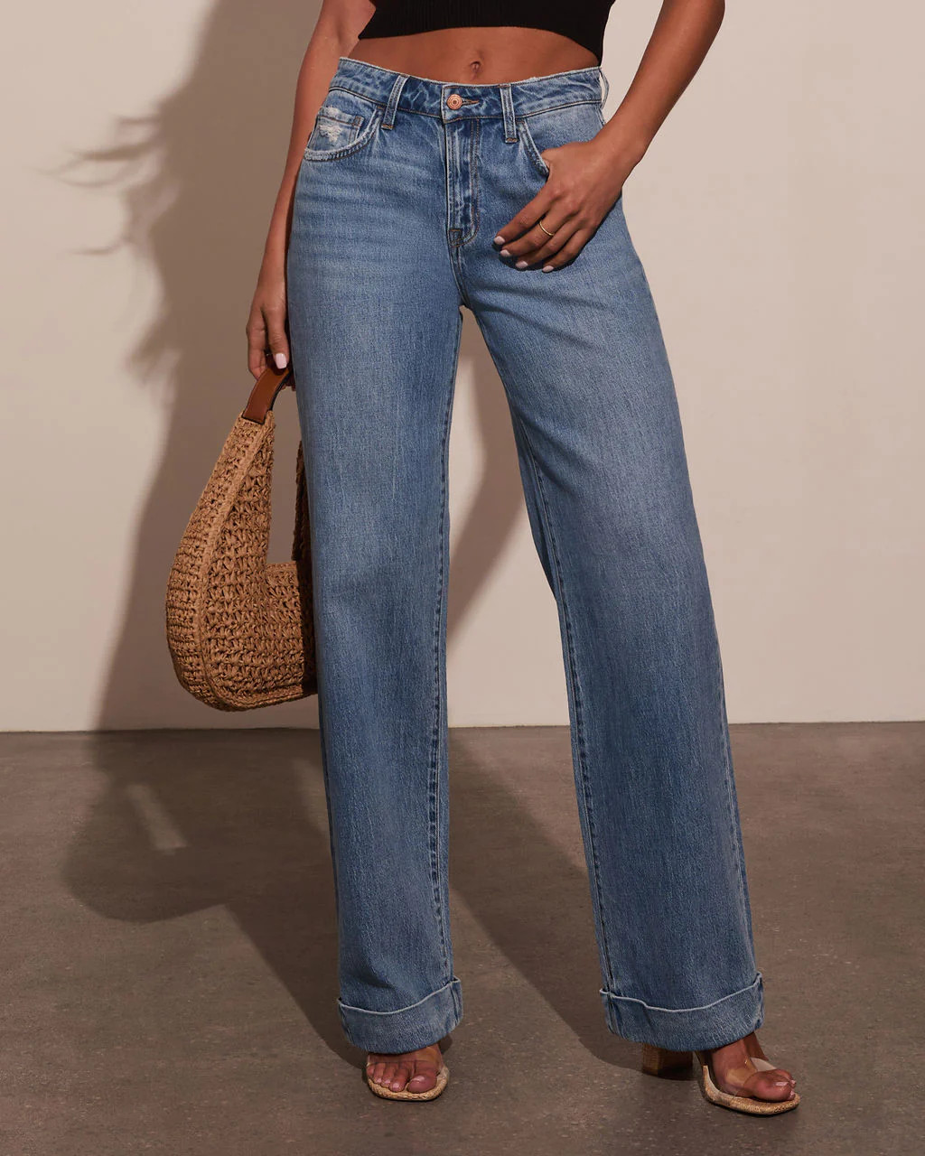 Mellow Muse Wide Leg Jeans | VICI