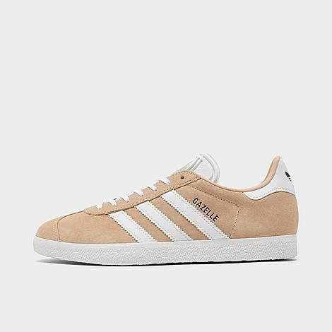 Adidas Women's Originals Gazelle Casual Shoes in Beige/Halo Blush Size 10.5 Leather/Suede | Finish Line (US)