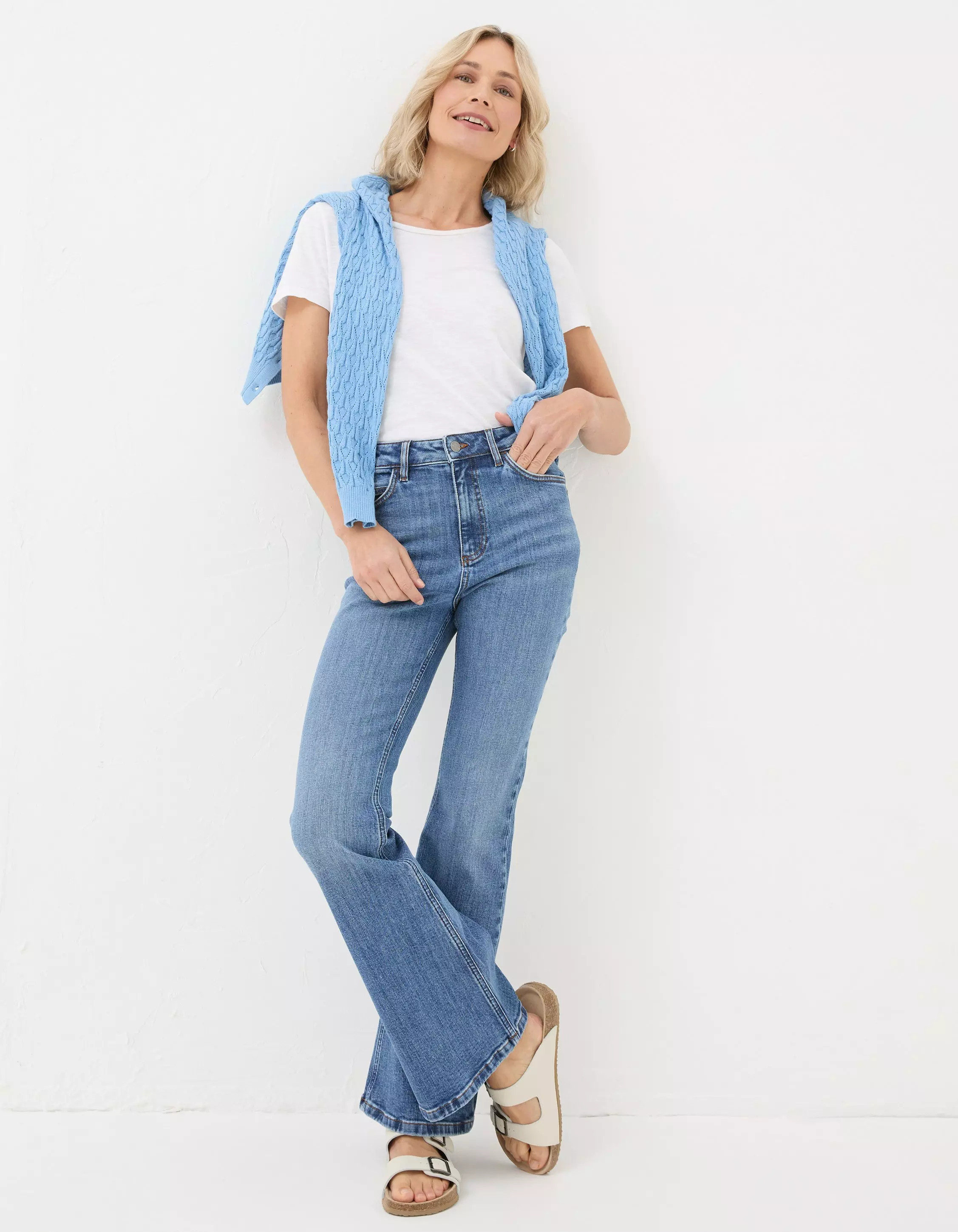 Farah Flare Jeans | Fat Face (UK&IE)