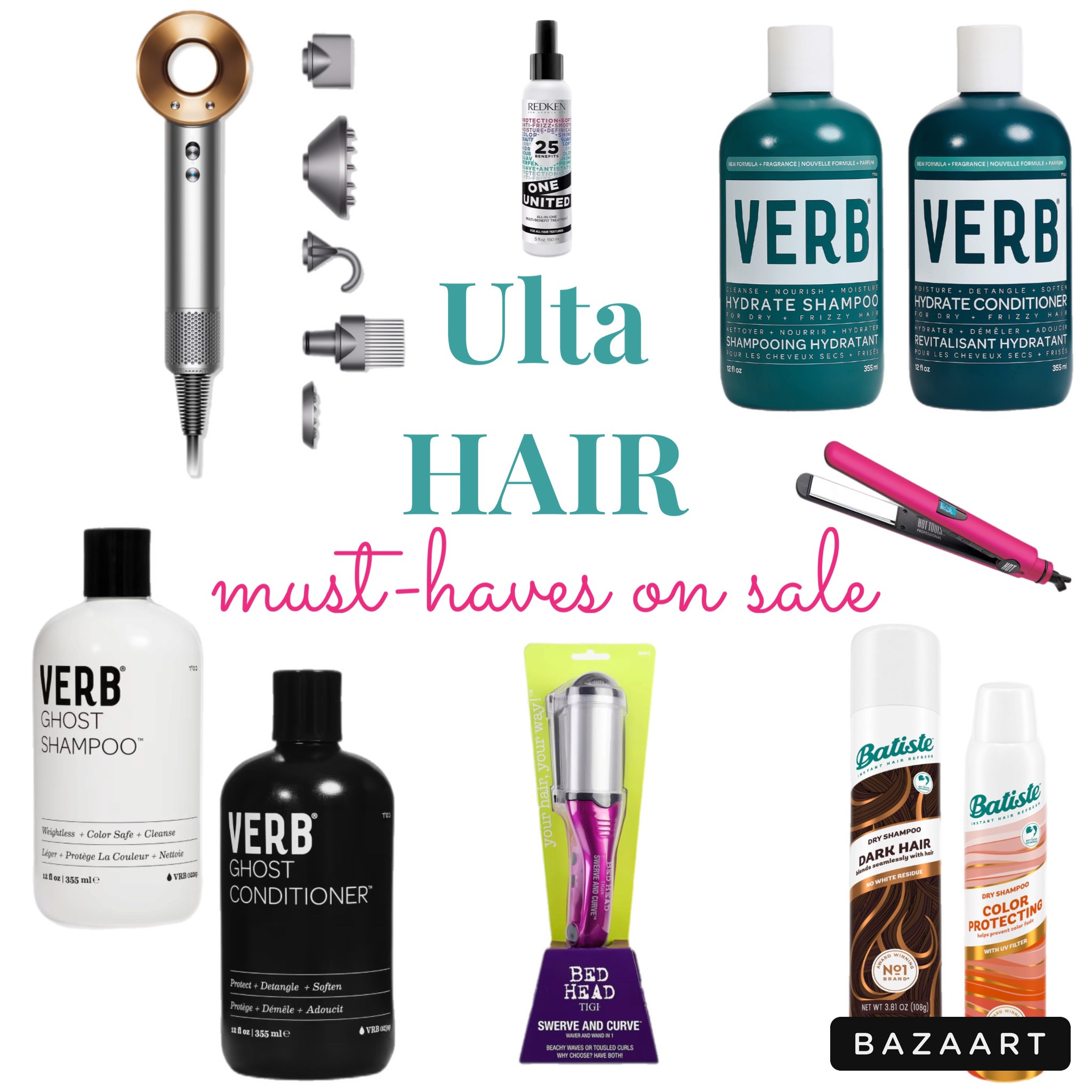 Ulta HAIR must-haves on sale! 

#LTKBeauty #LTKGiftGuide #LTKCyberWeek
