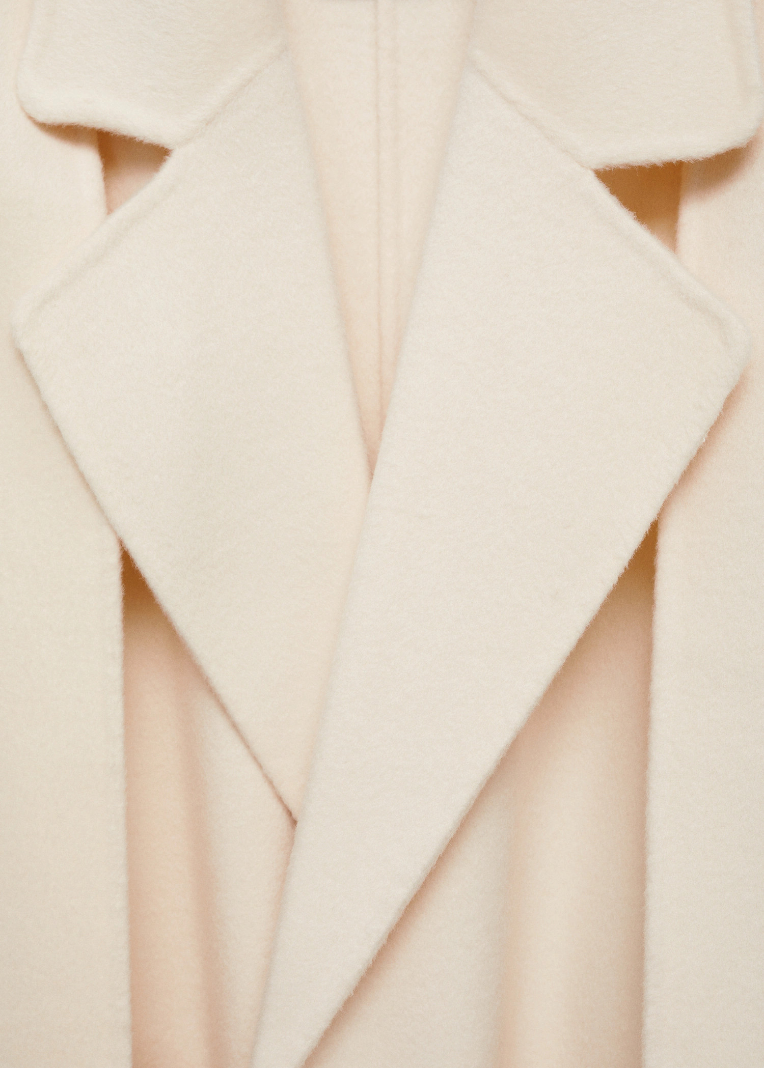 Fringe wool-blend coat | Mango (US/MX/AU)