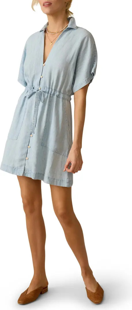 Faherty Oakley Tried & True Chambray Shirtdress | Nordstrom | Nordstrom