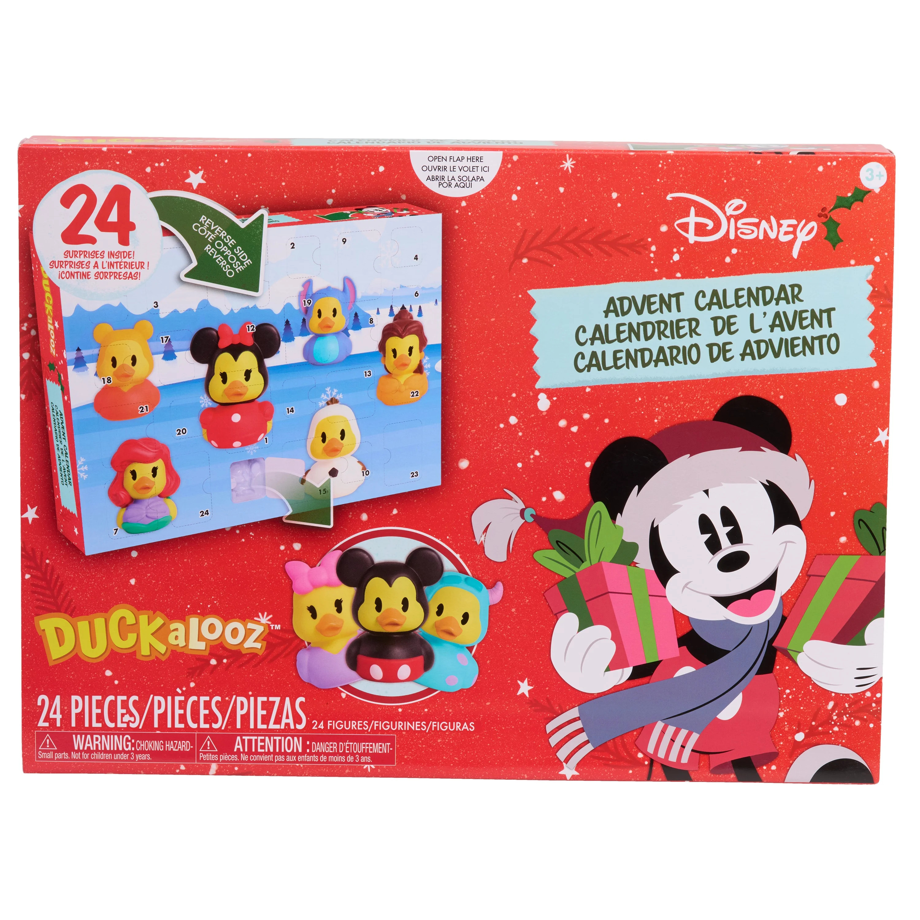 Disney Duckalooz Advent Calendar, 24 Surprises Inside, Kids Toys for Ages 3 and up | Walmart (US)