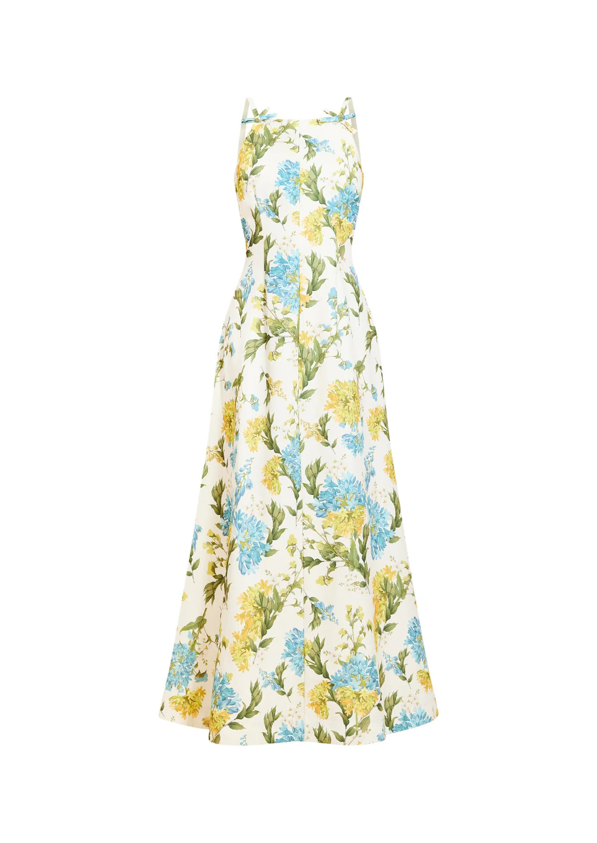 Ladera Gown in Verdant Blooms | Over The Moon