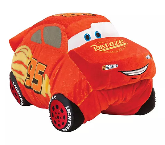 Pillow Pets Disney Lightning McQueen Large Plush - QVC.com | QVC
