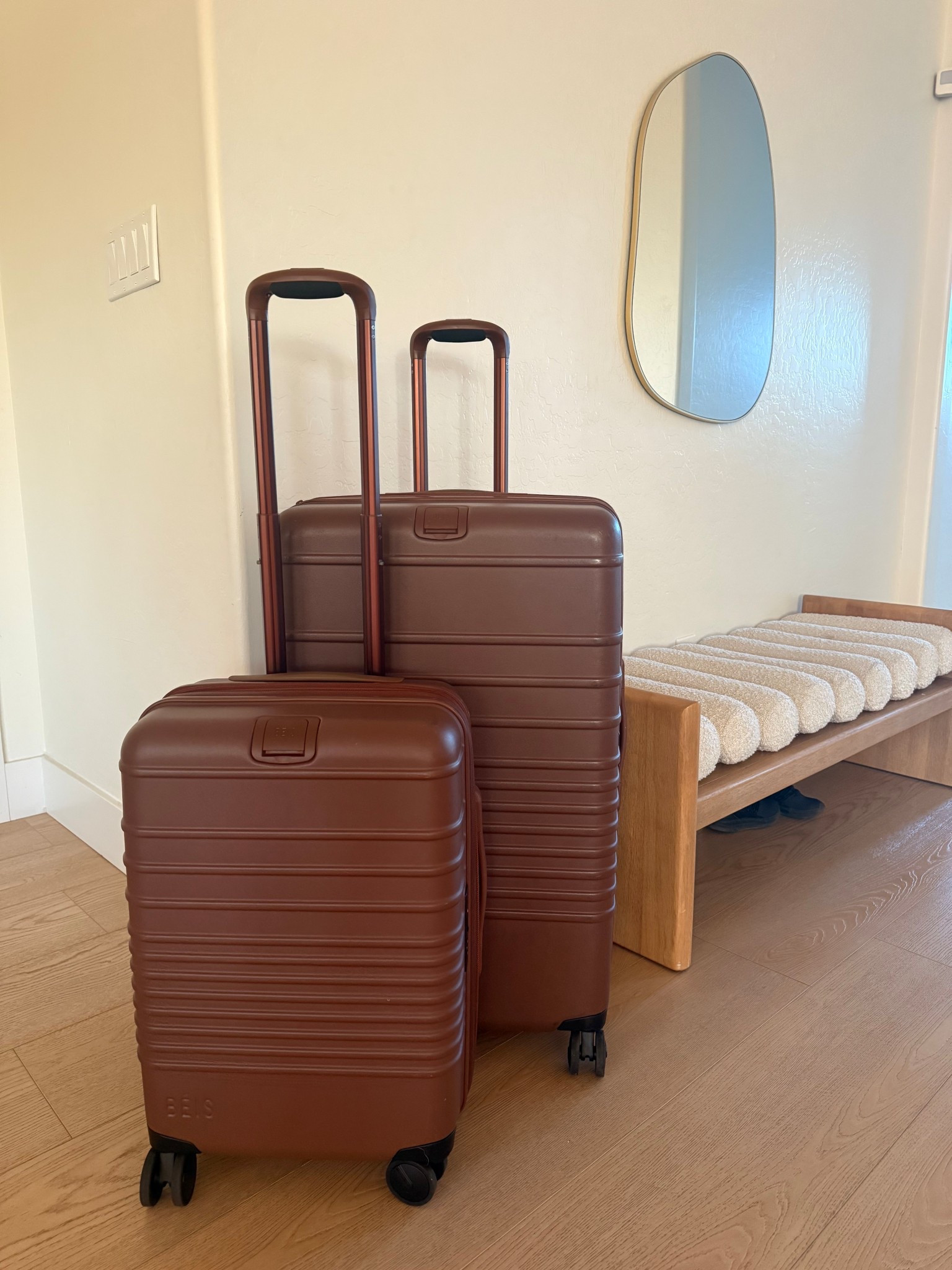 The @beistravel virtual warehouse sale is starting today! My maple colored luggage are on sale! A lot of other travel accessories are also on sale 

Spring break
Travel 
Luggage 


#LTKTravel #LTKSaleAlert #LTKdayinmylife