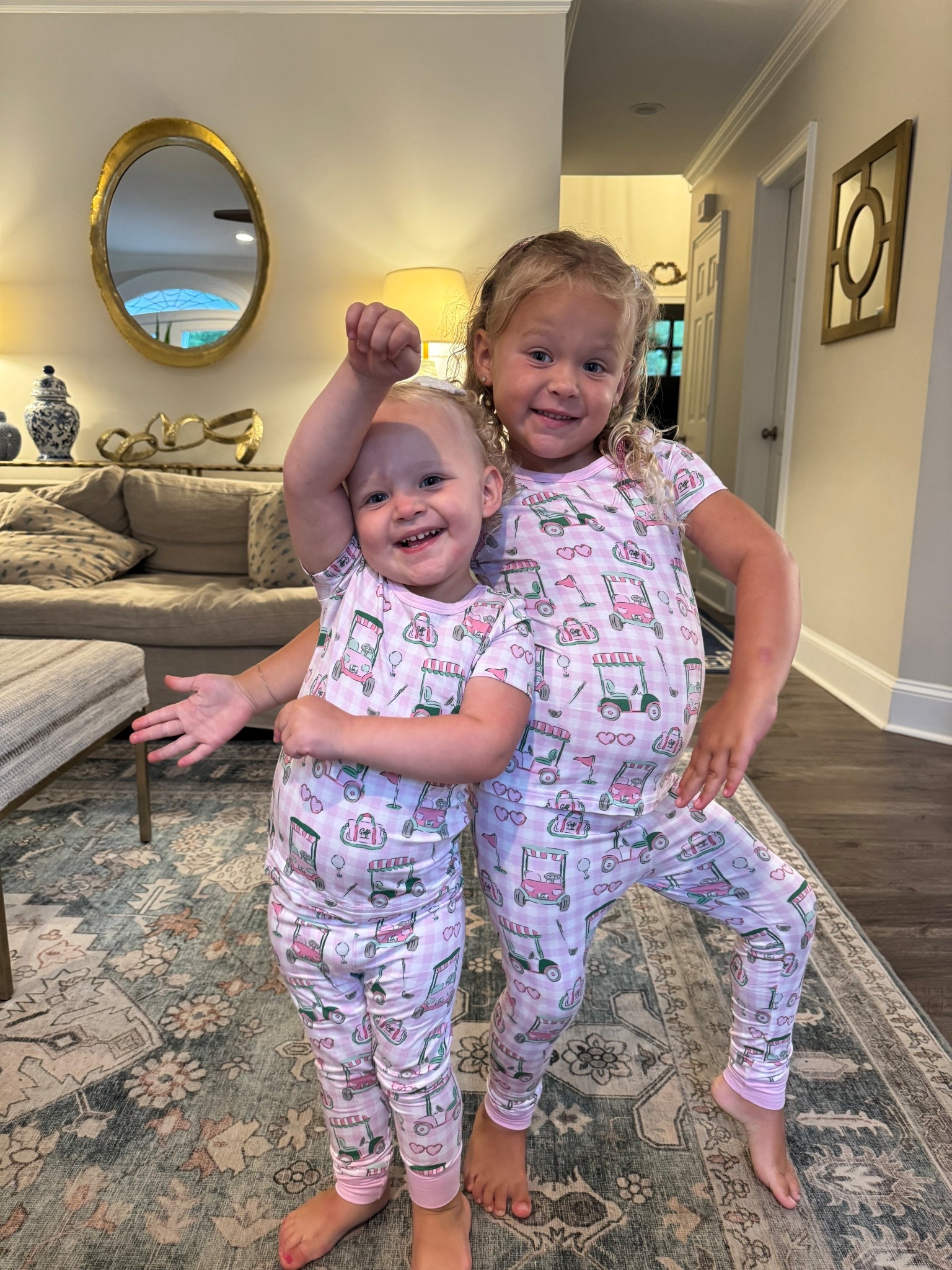 Dad plays golf, girls wear golf ⛳️ #cadenlane use code July20 for a discount! 

#LTKKids #LTKBaby #LTKFindsUnder50