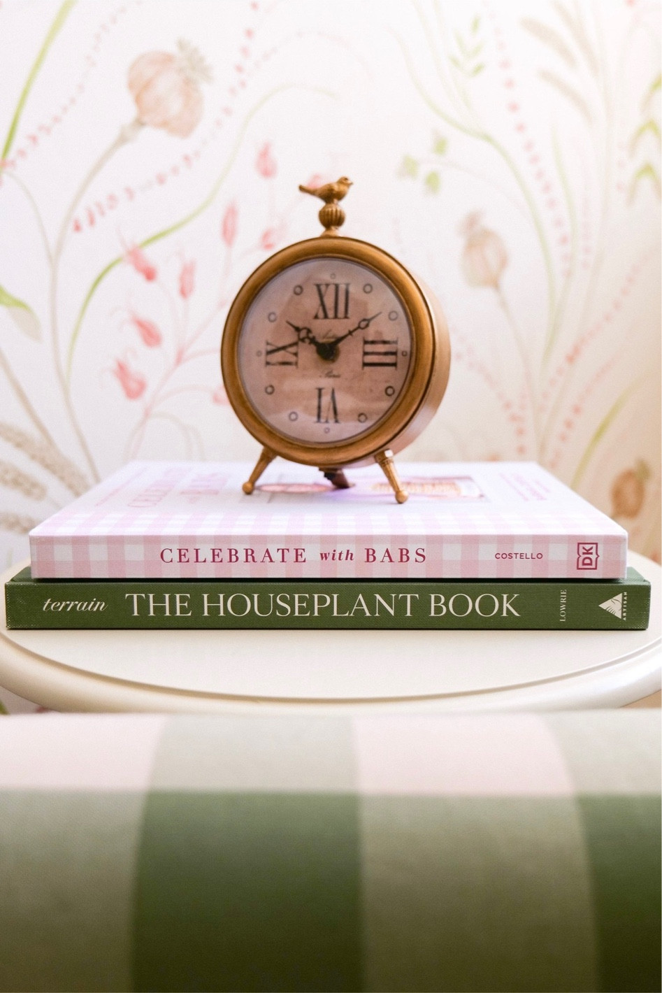 We started off by giving the room a big bold makeover by updating the neutral wall color the room previously had by installing a beautiful wallpaper. Along with the wallpaper we installed, we also added a few statement pieces to create visual interest in the room and to give it a cozy and inviting feel. We went with fresh white linens and pops of pinks and greens in the pillows to bring color and texture to the space. The bed is dressed by a Pottery Barn duvet cover with small pink detail that matches the Pottery Barn quilt, quilt euro shams, and curtains. These all added pops of pink that matches the wallpaper perfectly. To complete the bedside look, I found an antique style nightstand that was small enough to fit the space and also close enough in style to match the beautiful bed. A pink lamp with white shade was added for a subtle pink touch and the white shade tied into the bedding nicely. Shockingly, I found the Bed for this room on Amazon and am so in love with it. I will link below if you are looking for a great quality bed that is budget-friendly and that can also be functional with so many color schemes. 

#LTKsalealert #LTKunder50 #LTKhome