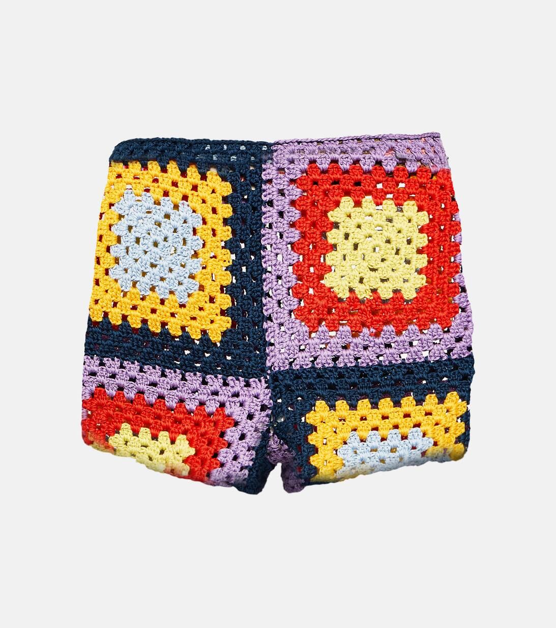 x No Vacancy Inn crochet cotton shorts | Mytheresa (US/CA)