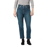 Signature by Levi Strauss & Co. Gold Label Women's Heritage Wide Leg Jeans (Available in Plus Siz... | Amazon (US)