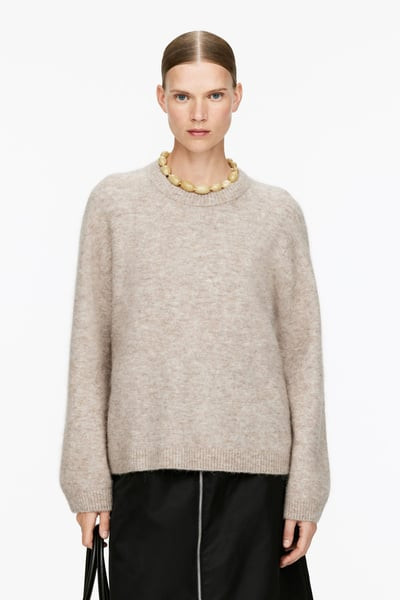 Alpaca-Wool Blend Jumper | Arket UK