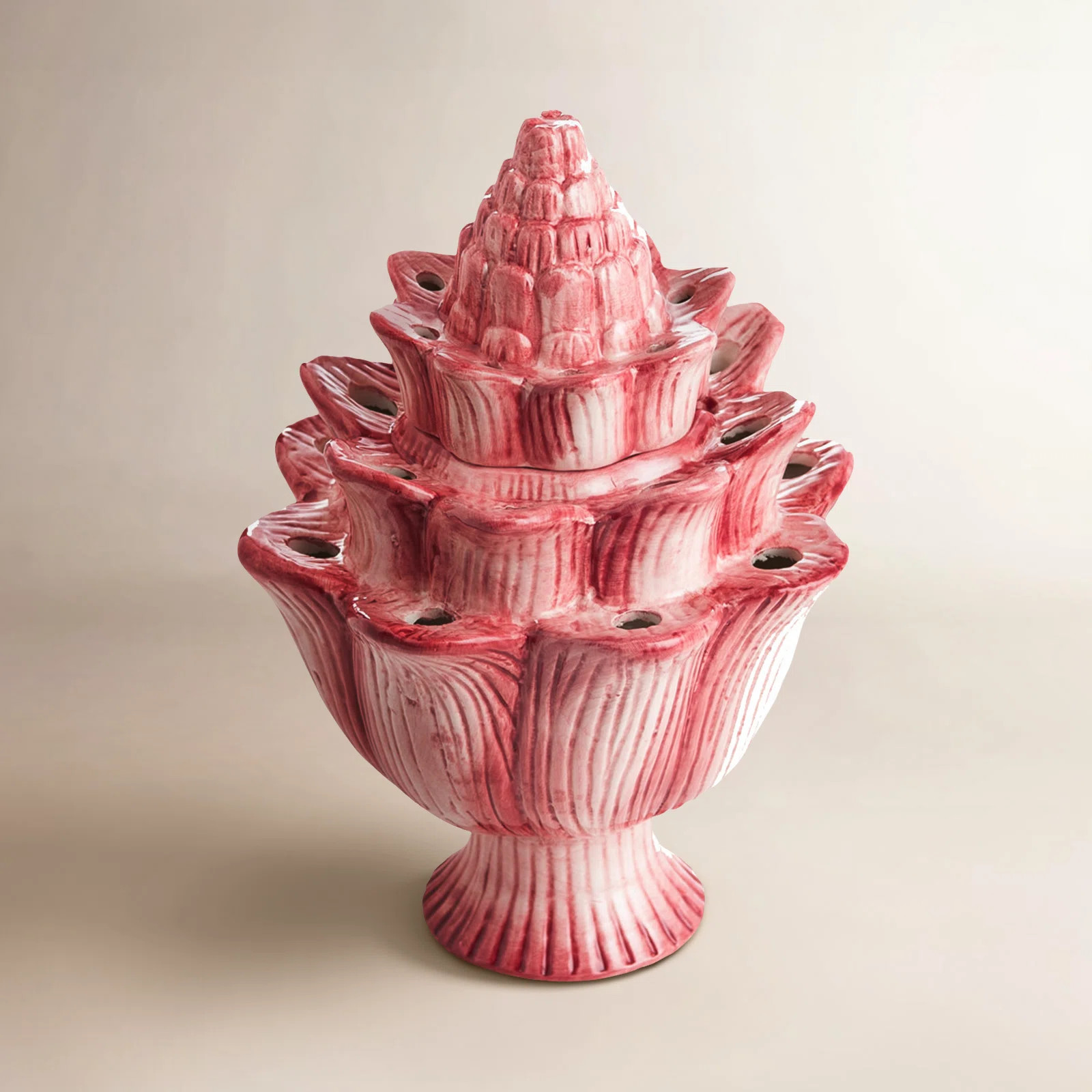 Artichoke Tulipiere, Watermelon, Large | Wayfair North America